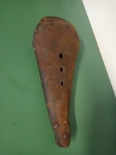 sella In cuoio bici pista