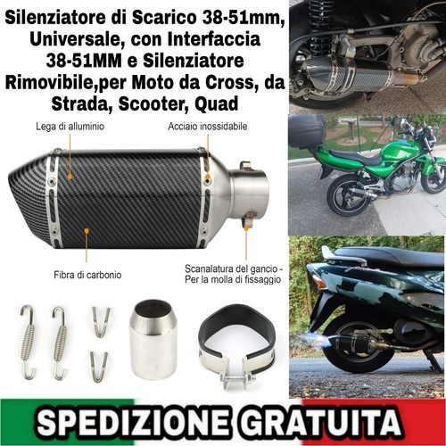 Silenziatore scarico - silenziatore,