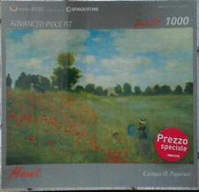 PUZZLE 1000 PZ - MONET: CAMPO DI PAPAVERI AA.VV. EDITIONS RICORDI - DE AGOSTINI