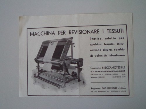 Advertising pubblicità 1947 - advertising,
