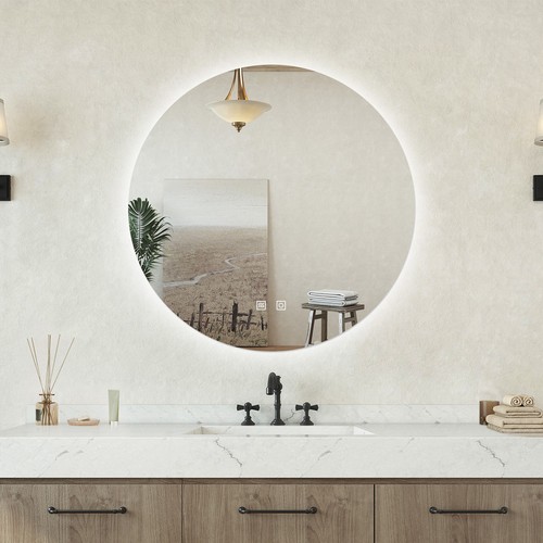 Specchio bagno tondo - specchio, 50cm