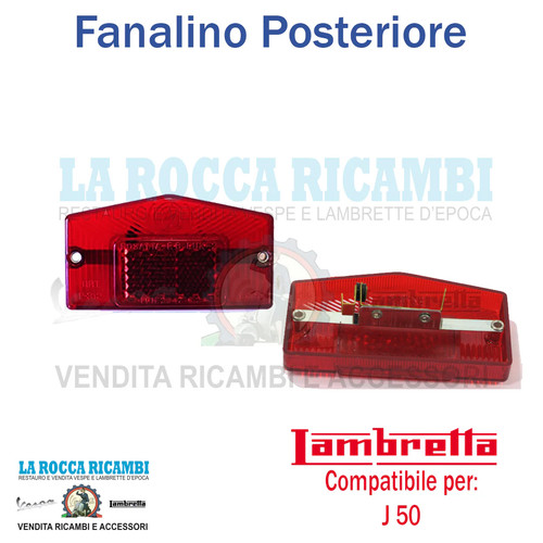 Fanalino posteriore lambretta - fanalino,