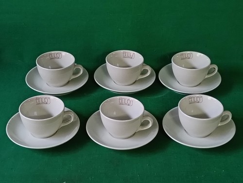 Set tazze 6 piattini - +,
