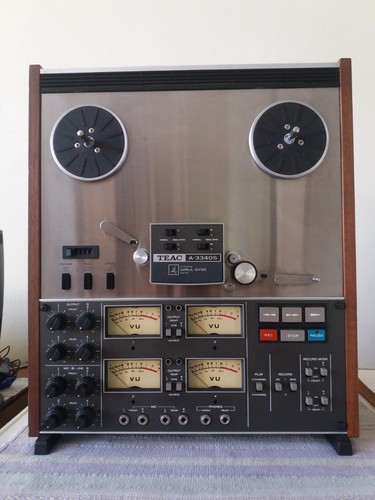 Teac 3340s 4 track reel - a-3340s, 1/4"