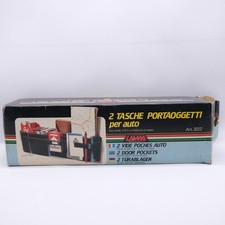 LAMPA - 2 TASCHE PORTAOGGETTI PER AUTO D'EPOCA MADE IN ITALY FM-1611
