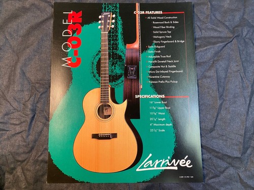 Larrivee 03r scheda tecnica - larrivee,