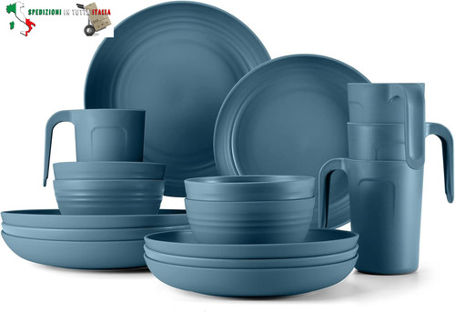 Stoviglie campeggio set di - set,