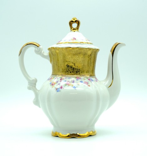 Piccola caffettiera porcellana