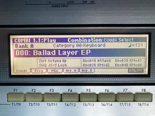 KORG TRITON LE61 LE76 LE88 schermo di ricambio display LCD VETRO NUOVO!!!