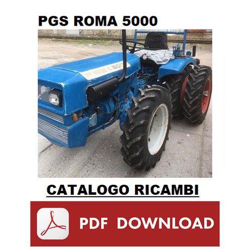 Pgs roma 5000 catalogo ricambi - catalogo,