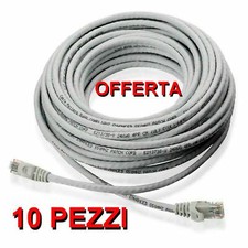 10 PEZZI CAVI LAN PROLUNGA