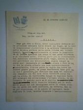 Lettera "COMUNE DI CINIGIANO