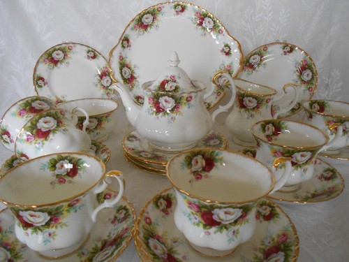 Royal albert set tè con - da,