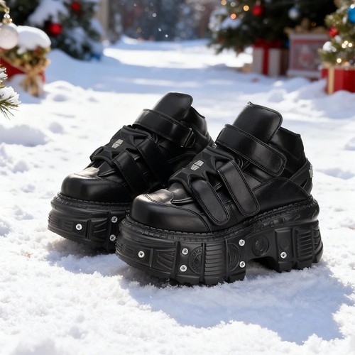 Stivali goth punk platform - goth,