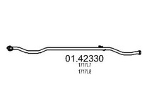 01.42330 MTS TUBO CENTRALE MARMITTA PER CITROEN SAXO 1.1
