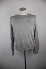 NAPAPIJRI MAGLIONE MAGLIA COTONE UOMO TG. M MAN SWEATER VINTAGE COTTON LOGO