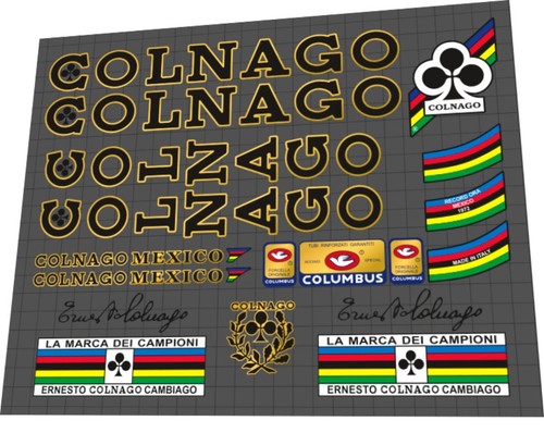Colnago mexico black gold - mexico, black/gold