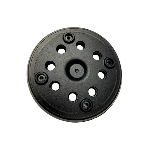 Piastra abrasiva fori 125 mm - fori,