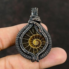 Ammonite fossile gioielli rame