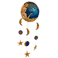 Dea luna appesa celeste mobile - dea,
