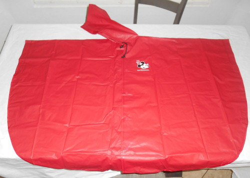 Poncho pioggia rosso tokyo - pioggia,