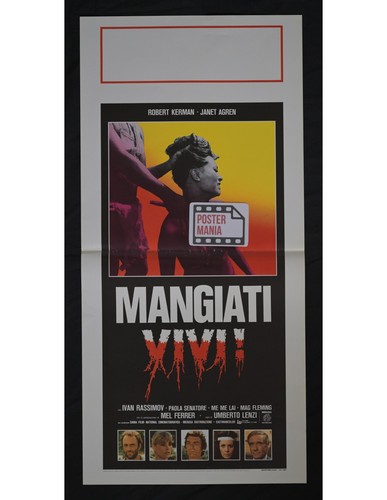 Locandina mangiati vivi janet - locandina,