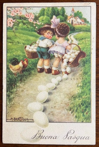 Cartolina augurale buona - cartolina,