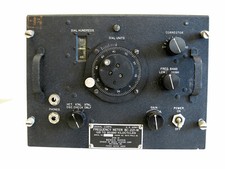 TELAIO FREQUENZIMETRO BC221-M + 2 TUBI 6SJ7GT