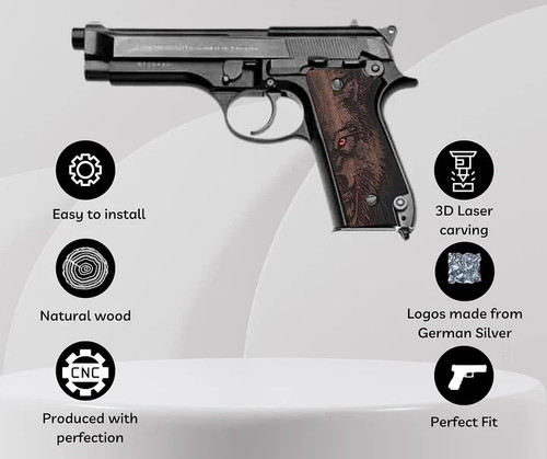 Beretta 92fs manopole cantiere - 92fs,