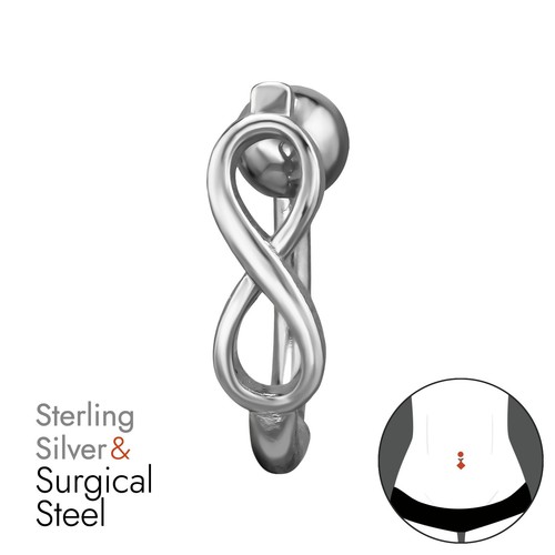 Piercing con bottoni pancia - bottoni,
