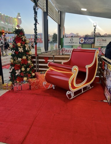 Slitta babbo natale - slitta,