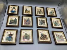 STELLA ARTOIS LOTTO 12 QUADRETTI VINTAGE PUBBLICITARI BIRRA 