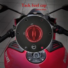 Tappi gas carburante serbatoio sgancio rapido fibra di carbonio per DUCATI MULTISTRADA 950 17-20