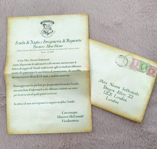 Harry potter lettera - lettera, hogwarts