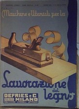 MACCHINE E UTENSILI PER LA LAVORAZIONE DEL LEGNO