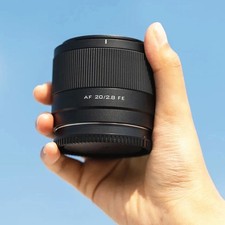 VILTROX 20mm F2.8 messa a