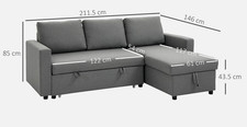 Divano letto posti in - letto, 3