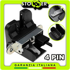 Serratura Adattatore Portellone Posteriore Attuatore Bagagliaio per VW SEAT 4PIN