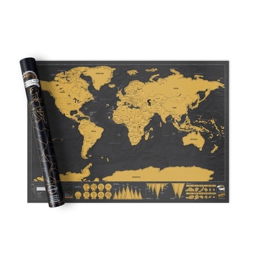 Poster mappa mondo cartina - mappa,
