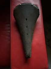 Sella Bicicletta Da Corsa Anni 50 Brooks B17  In Pelle Originale Epoca