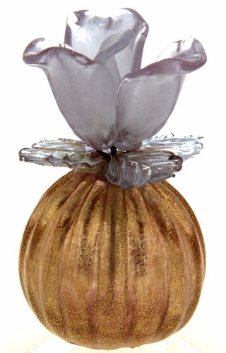 Bomboniera scultura foglia oro - foglia,