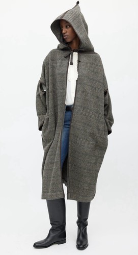 Raro cappotto lungo scacchi - cappotto,