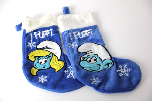 Coppia calze puffi puffetta - coppia,