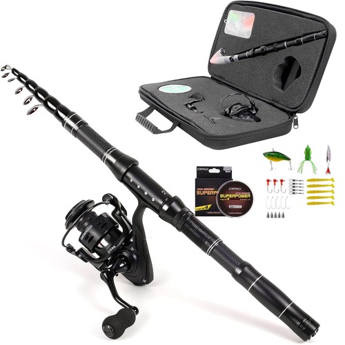 Canna pesca telescopica - canna,