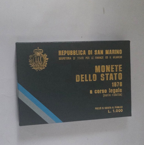 Monete repubblica san - monete,