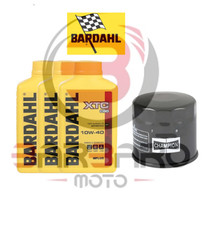 KIT TAGLIANDO 3 LT. BARDAHL XTC 10W40 + FILTRO OLIO YAMAHA MT-09 TRACER 900 2016
