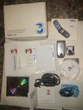 SMARTPHONE CELLULARE NEC E606 BLACK SILVER NERO ARGENTO VINTAGE