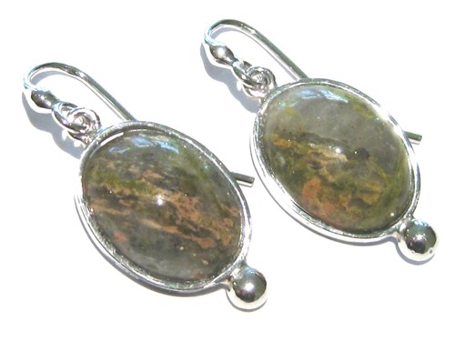 Orecchini unakite - orecchini,
