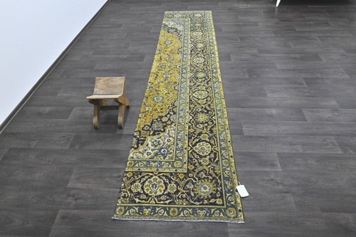 Vintage turkish runner rug - runner,