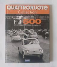 FIAT 500 l'Auto del miracolo economico Quattroruote Collection fascicolo libro